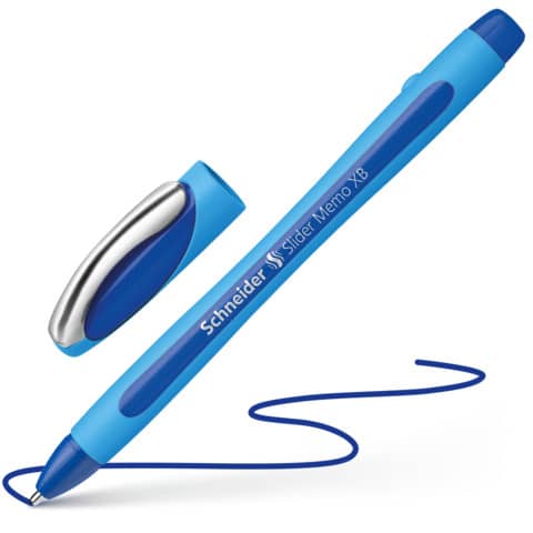 Penna a sfera Schneider Slider Memo tratto XB blu P150203